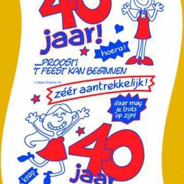 Verwonderend 40 jaar toiletpapier vrouw | Verjaardag-versiering.nl MA-33