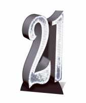 21 jaar versiering bord