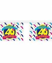 40e verjaardag luxe vlaggenlijn