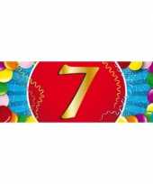 7 jaar sticker