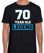 70 legend verjaardag cadeau t-shirt zwart voor heren