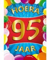 95 jaar mega deurposter