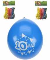 Ballonnen met 10 jaar opdruk