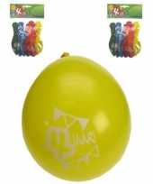 Feest ballonnen 4 jaar